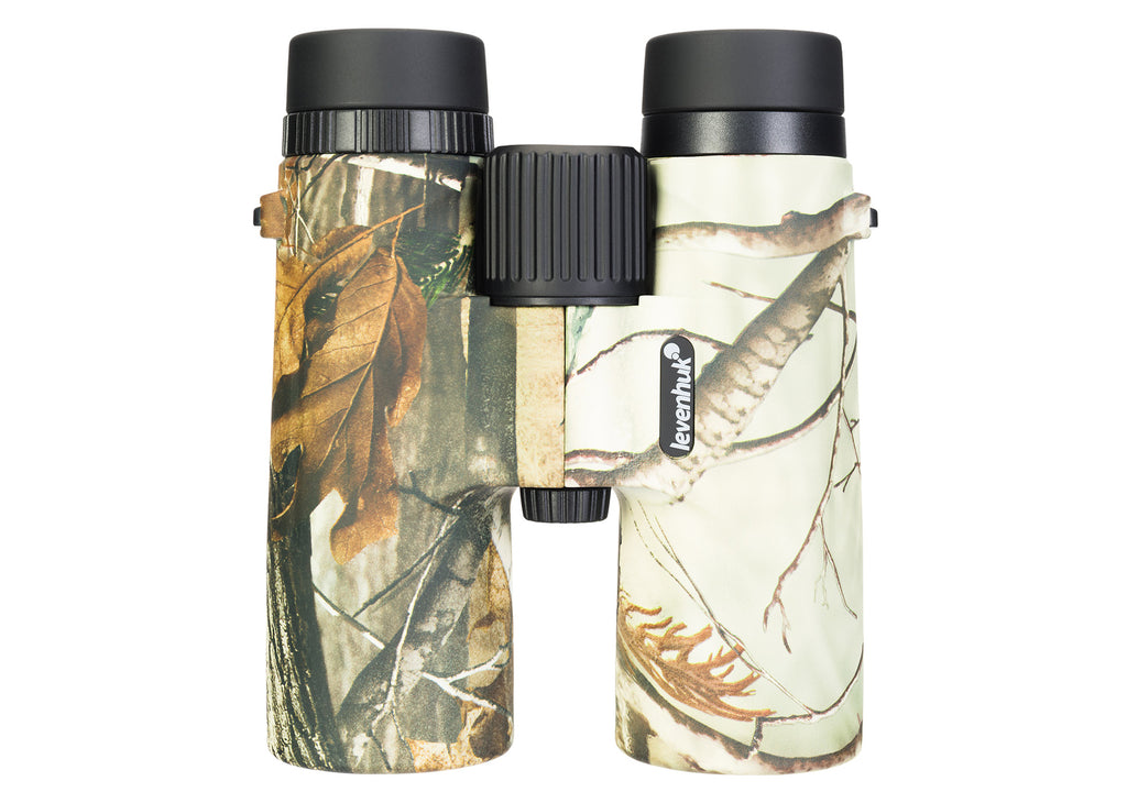 Binocolo professionale con reticolo levenhuk camo 10x42 da caccia trekking sport