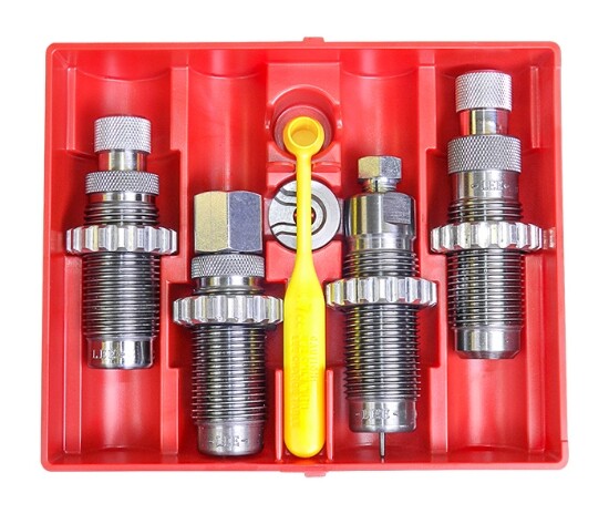 Lee precision 4 dies set matrici 45 Acp carbide deluxe pistol reloading 90968