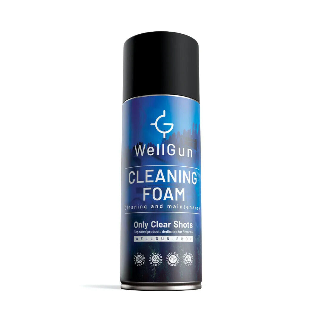 Wellgun Cleaning Foam Schiuma Detergente e Spiombatore per Armi 400ml