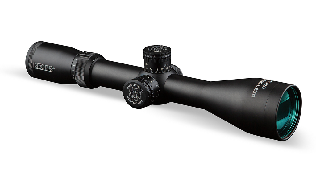 Ottica mirino da caccia cannocchiale Konuspro LZ30 3-12x56 softair paintball7181