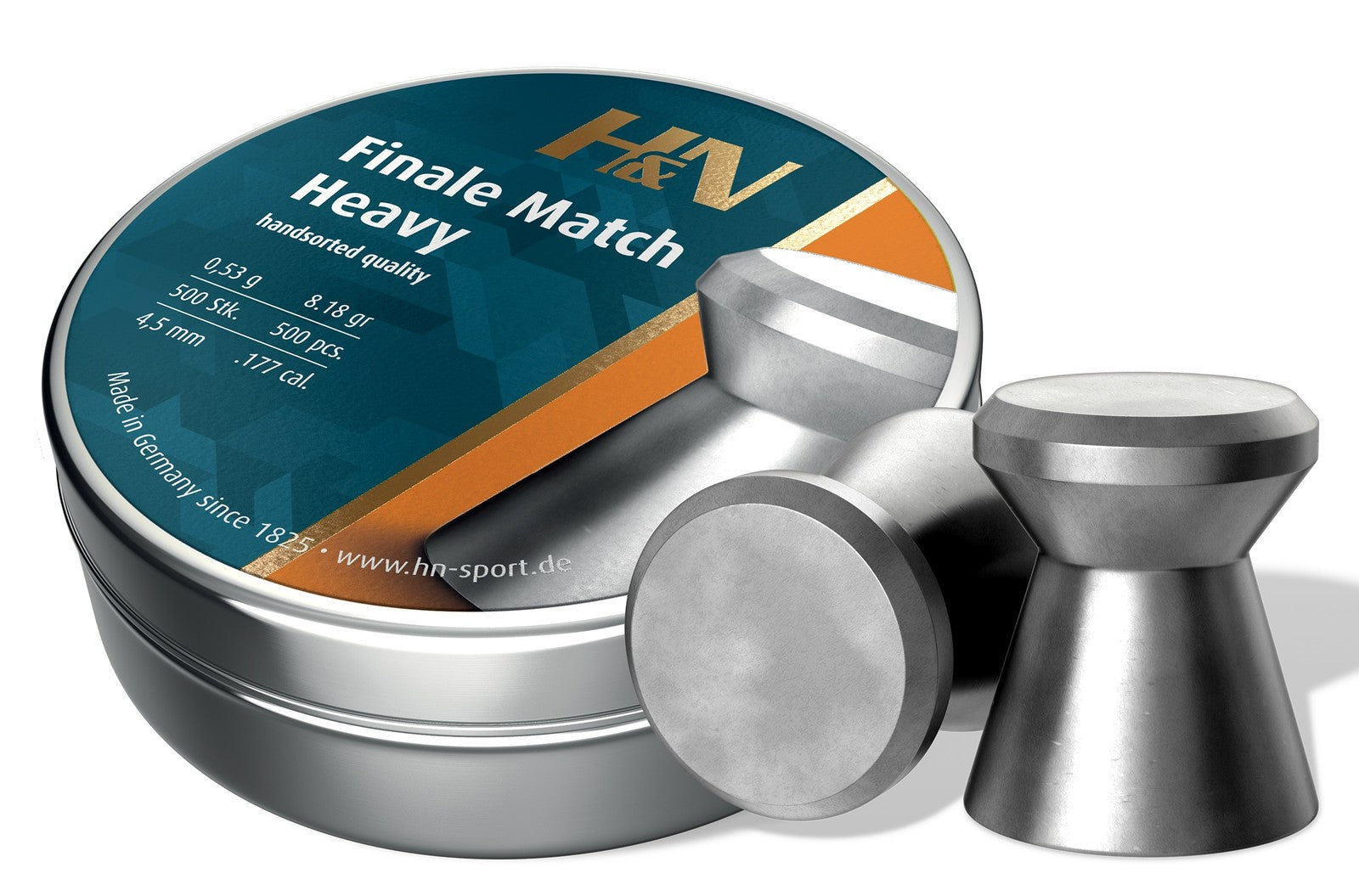 Piombini 4.5mm Finale Match heavy per carabina aria compressa plombs plinking