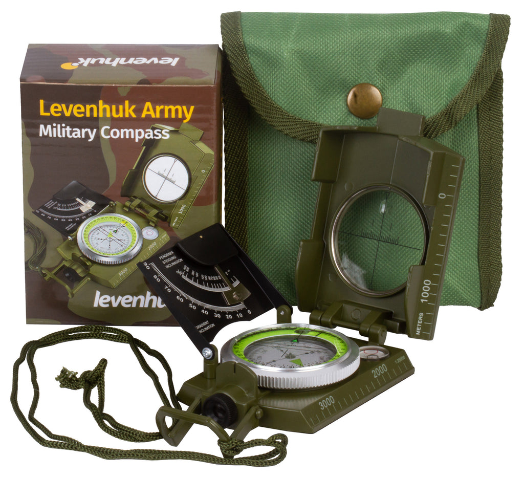 Bussola Levenhuk Army AC20 militare caccia nautica campeggio scout escursionismo