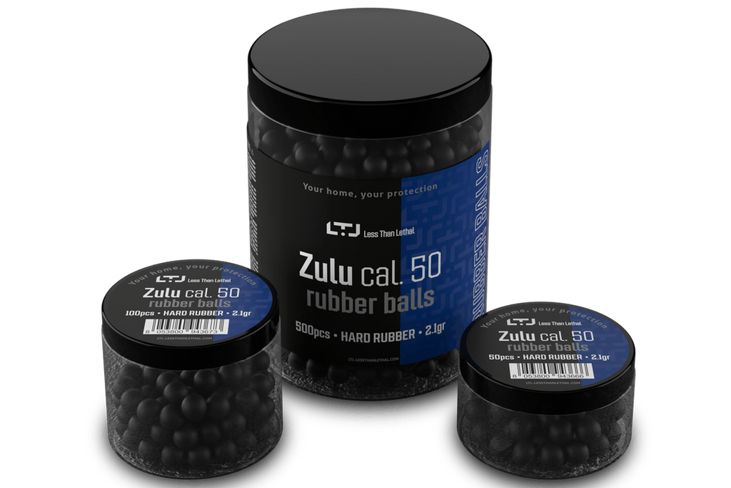 500 pcs 50 caliber Ram balls Zulu rubber balls slingshot spheres Umarex T4E HDR50 HDP