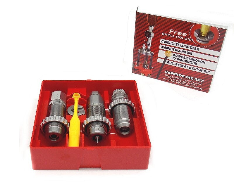 Lee 3 dies set steel carbide reloading ricarica munizioni tutti i calibri