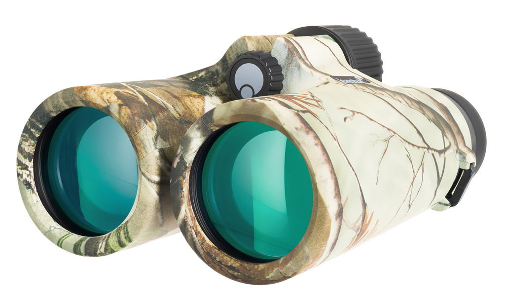 Binocolo professionale con reticolo levenhuk camo 10x42 da caccia trekking sport