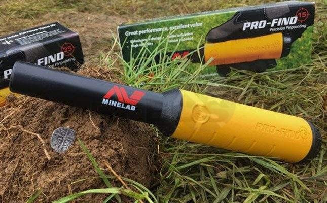 Minelab Pro Find 15 Pinpointer Impermeabile Metal Detector Cercametalli VLF