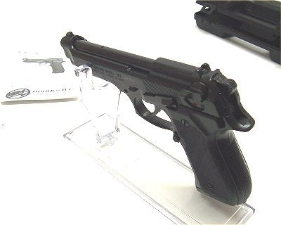 Pistola Bruni a salve 92 a raffica calibro 8 mm Top Firing scacciacani capodanno teatro