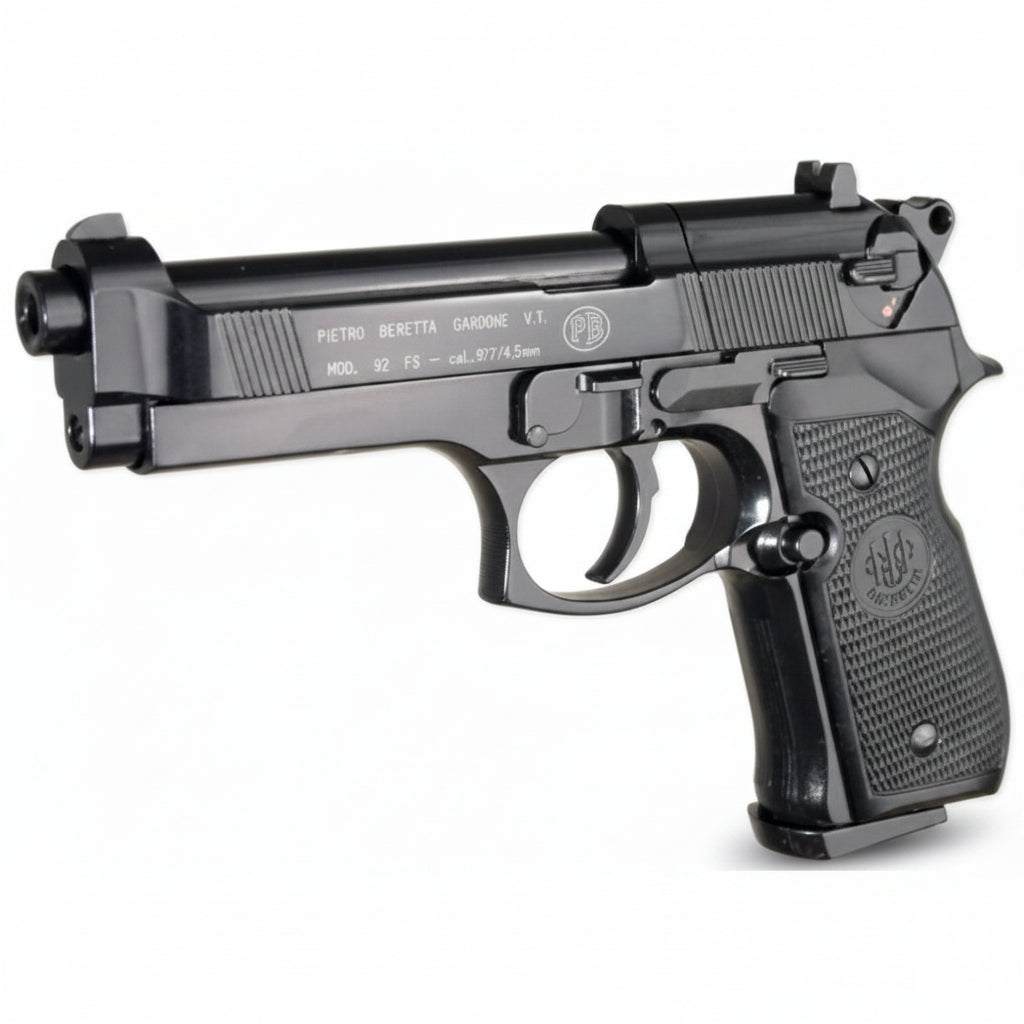Beretta 92FS Co2 Umarex cal. 4,5mm, vista laterale sinistra