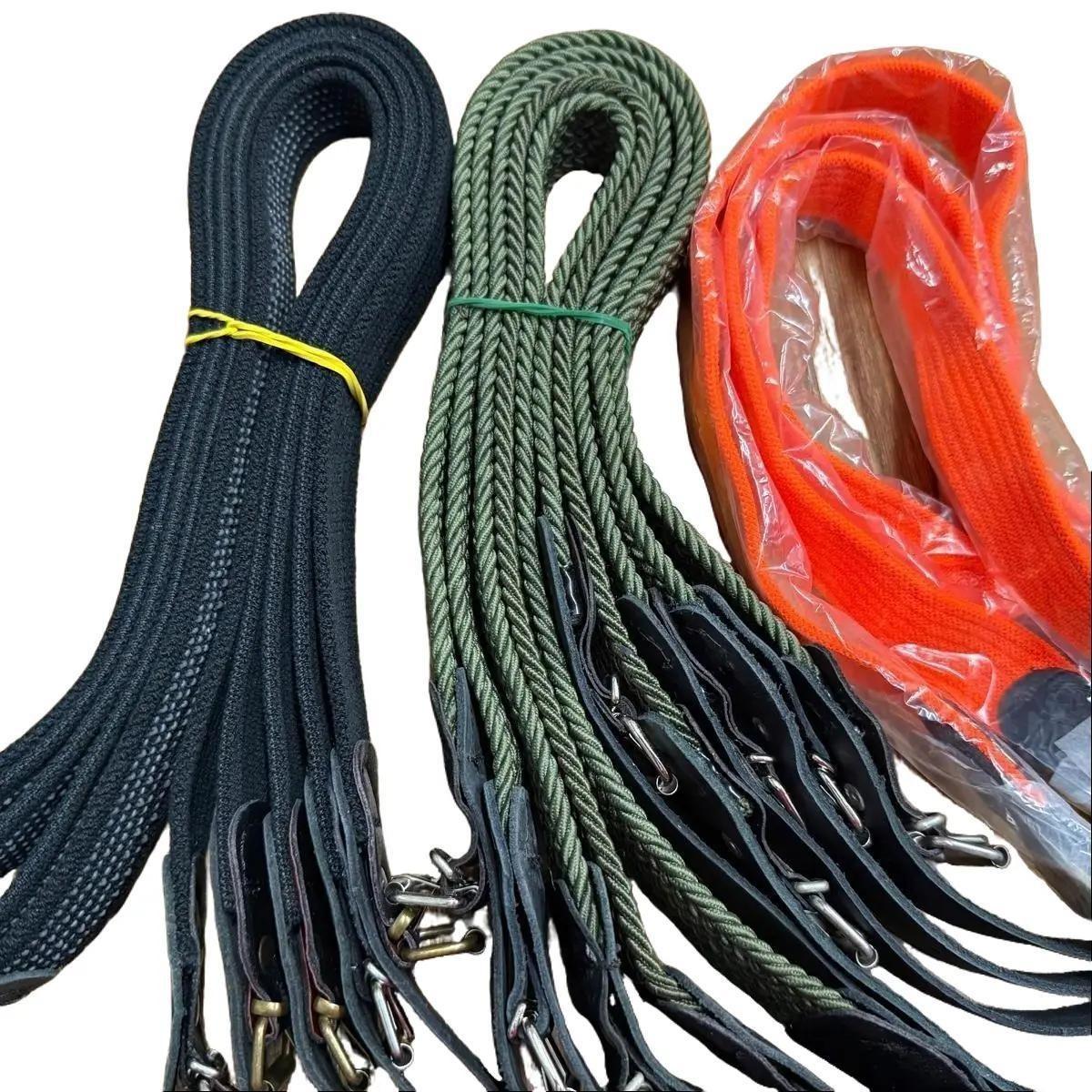 Elastic hunting rifle sling strap with buckle
