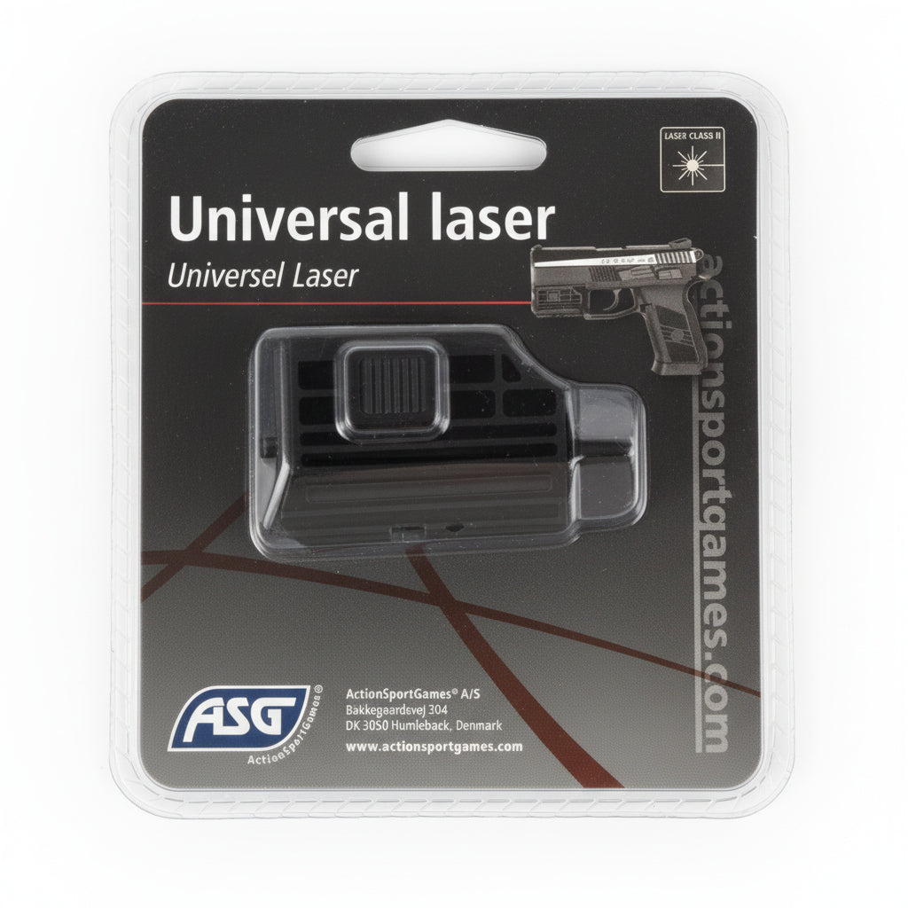 ASG laser rosso regolabile in derivazione ed elevazione - vista blister