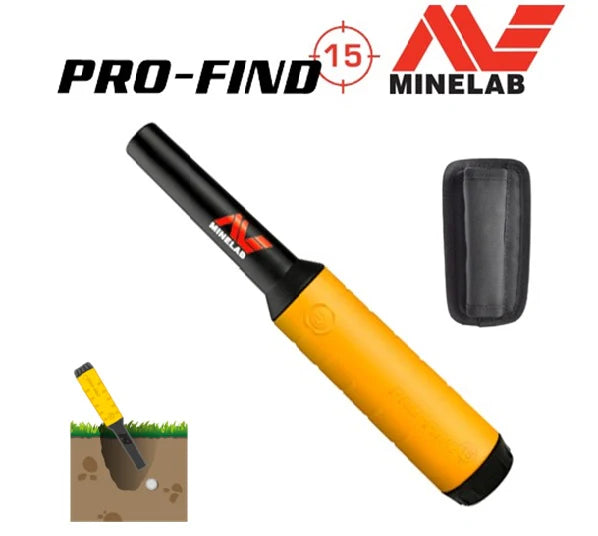Minelab Pro Find 15 Pinpointer Impermeabile Metal Detector Cercametalli VLF