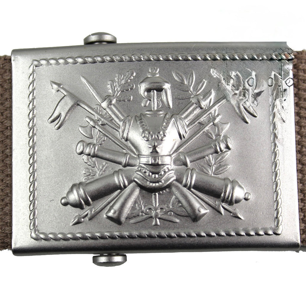 Cintura militare con fibia Esercito Italiano originale colore khaki softair