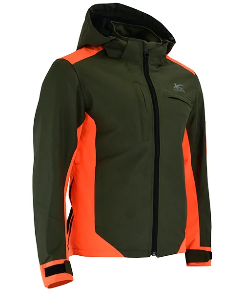Giacca Impermeabile Caccia Trekking Konustex Slyder 2.0 Verde