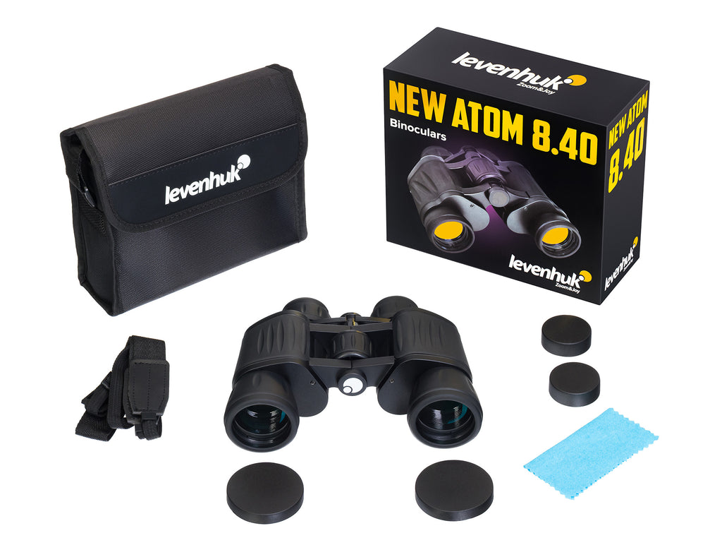Binocolo Levenhuk New Atom 8x40 Caccia Birdwatching militare outdoor