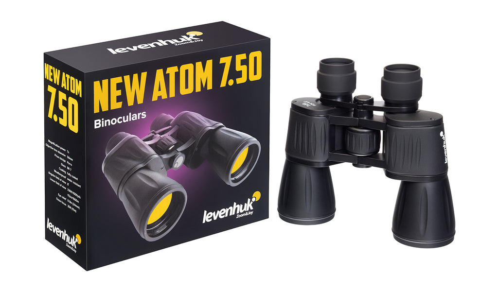 Binocolo Levenhuk New Atom 7x50 Caccia Birdwatching Militare Marino IPX3