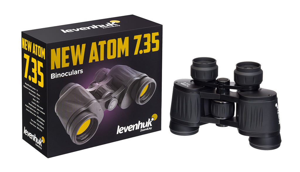 Binocolo Levenhuk New Atom 7x35 caccia Birdwatching militare outdoor