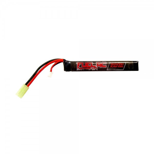 Batteria Li-Po Softair 7.4V 1500mAh 25C Mini Tamiya FUEL Replica Airsoft