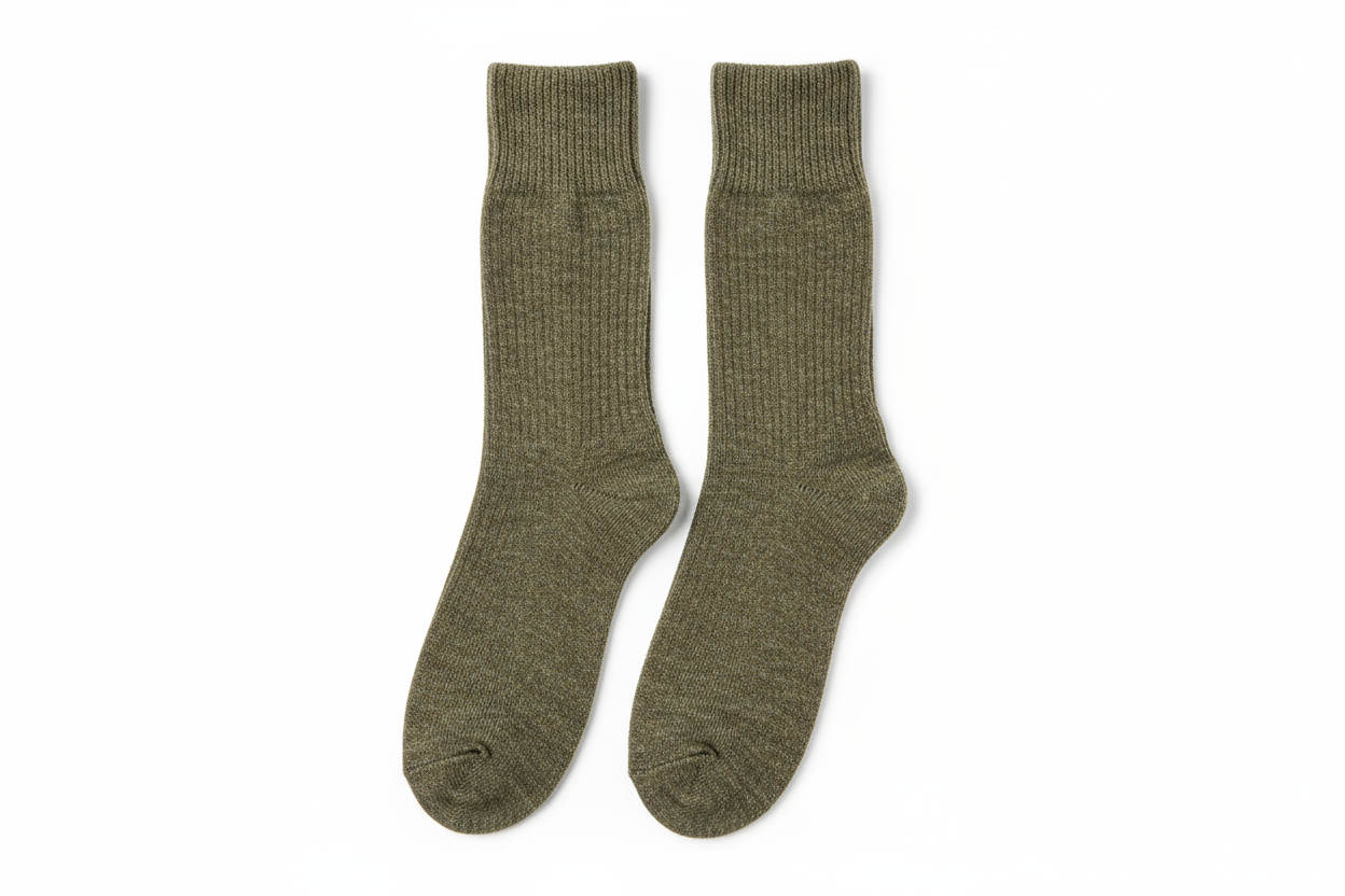 Calzettoni Militari Lana Caccia Softair Outdoor Trekking 39/42 esercito