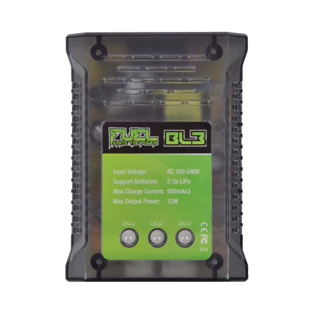 Caricabatterie Li-Po 2-3S Softair FUEL FL-SK82EVO 900mA Batteria Airsoft