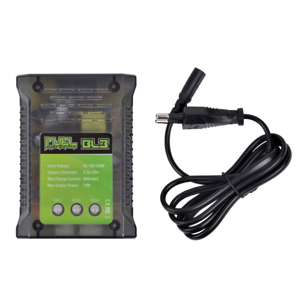 Caricabatterie Li-Po 2-3S Softair FUEL FL-SK82EVO 900mA Batteria Airsoft