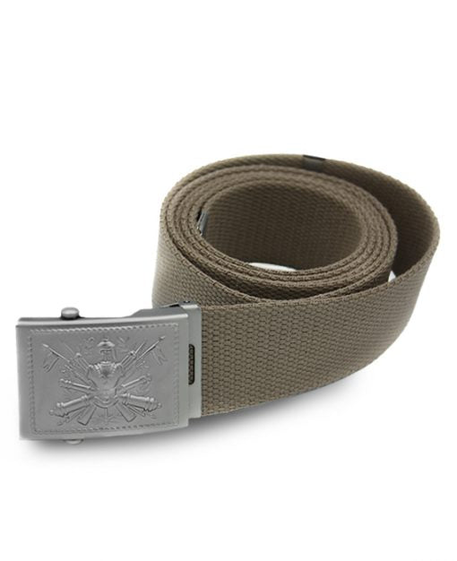 Cintura militare con fibia Esercito Italiano originale colore khaki softair