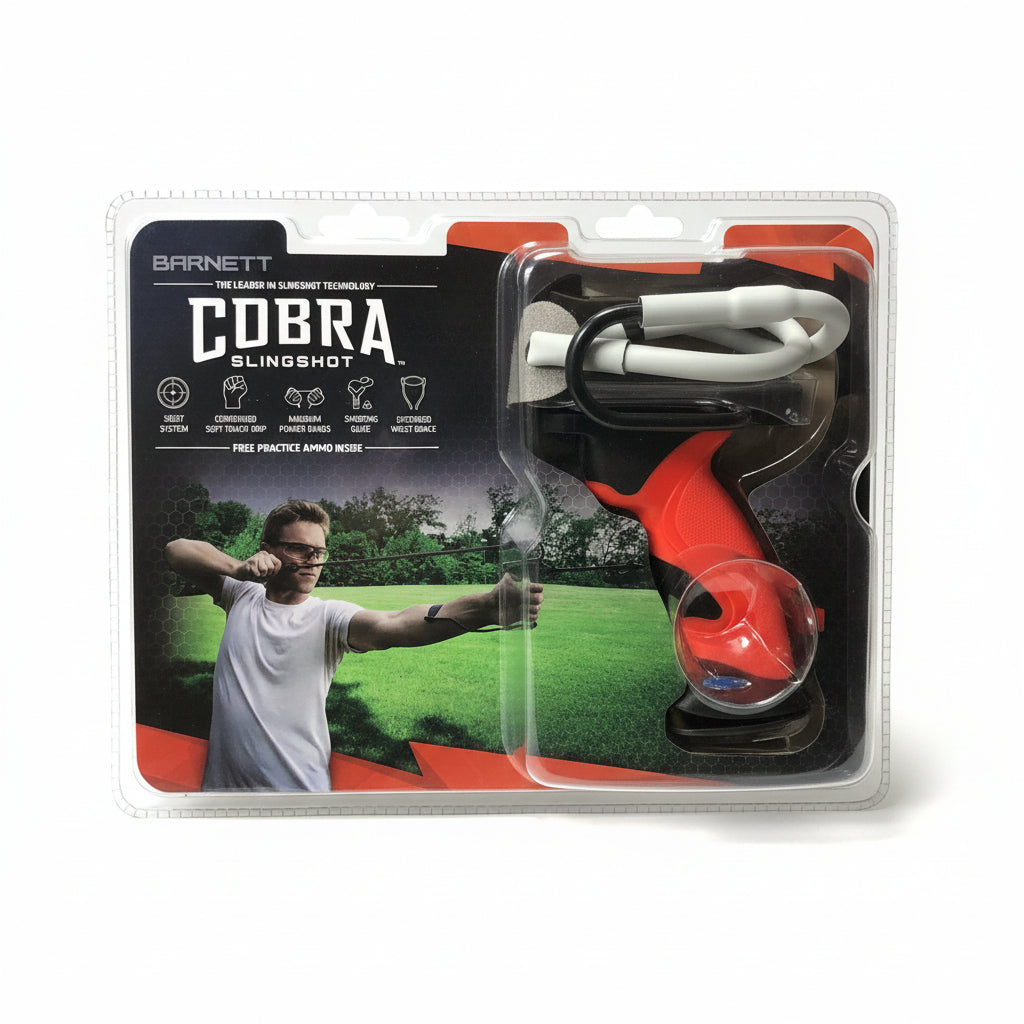 Barnett Cobra fionda - dettaglio impugnatura ergonomica e polsiera