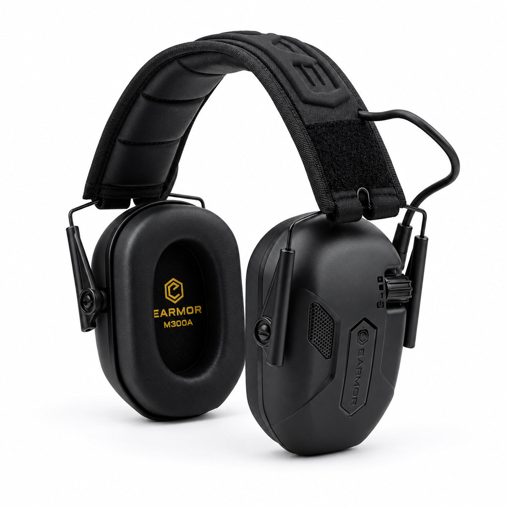 Cuffie elettroniche antirumore EARMOR M300A colore nero