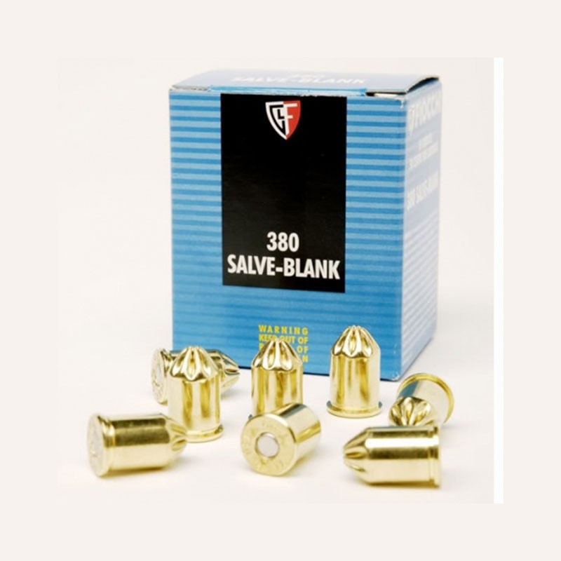Cartucce a Salve 380 (9x17) Fiocchi 50pz per Revolver Capodanno Gare Cinofile