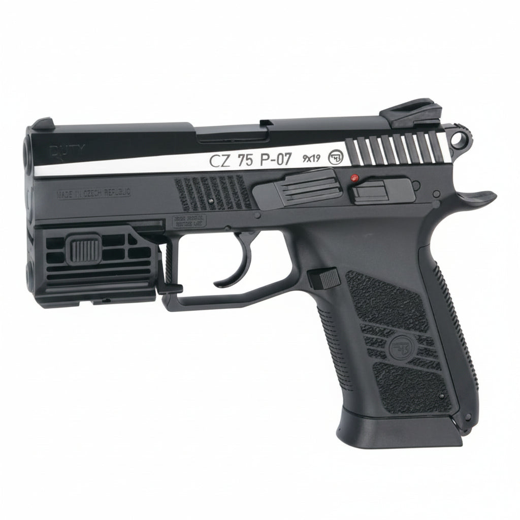 ASG laser rosso regolabile in derivazione ed elevazione - vista laterale