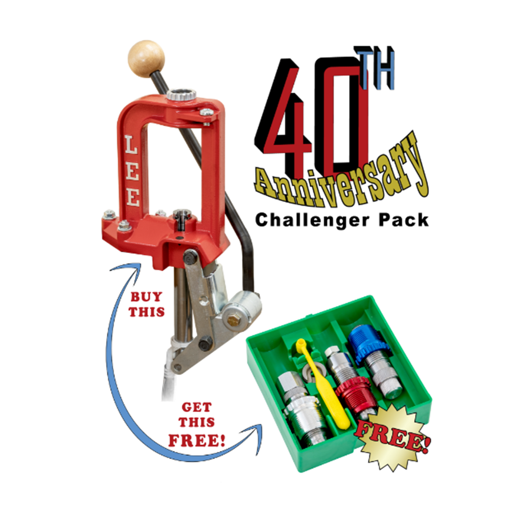 Lee Challenger III Kit 92130 38 special 357 magnum Pressa Ricarica con dies matrici pistola