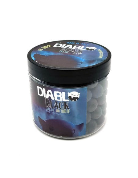 Palle in gomma calibro 50 Ram Diablo Black difesa sfere biglie fionda T4E HDR50