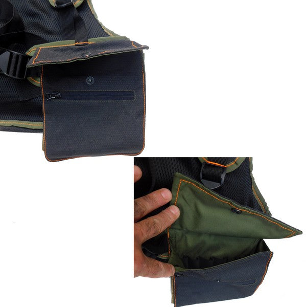 Trisacca Sirio extra in cordura e kevlar rigido taglia unica caccia woodcock La Nuova Regina