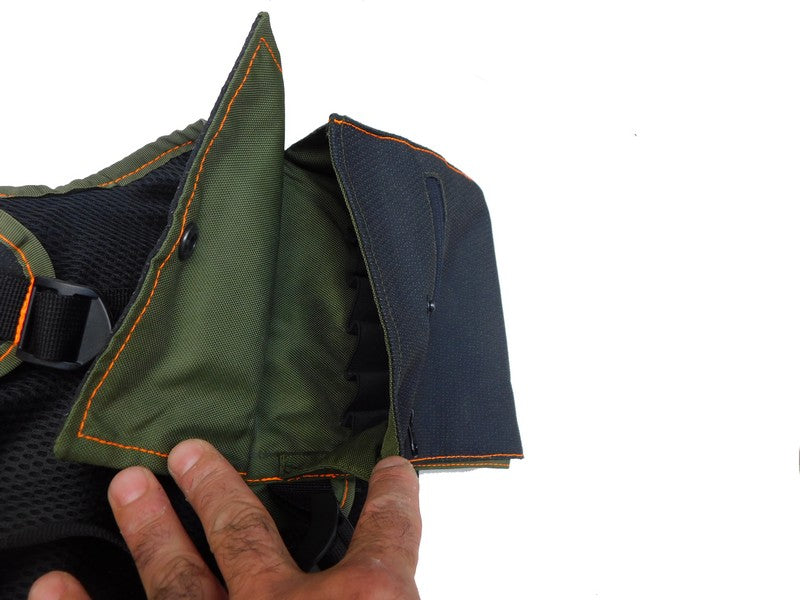 Trisacca Sirio extra in cordura e kevlar rigido taglia unica caccia woodcock La Nuova Regina