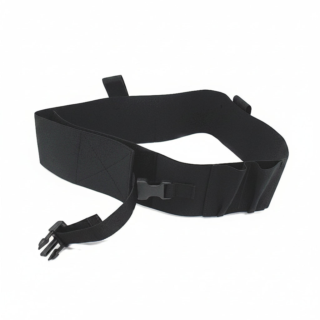Fascia elastica tattica Vega Holster 2ET21 nera - prodotta in Italia