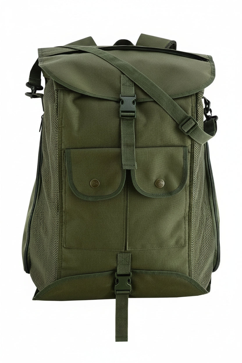 Konustex Certo Backpack zaino raccolta funghi verde fronte